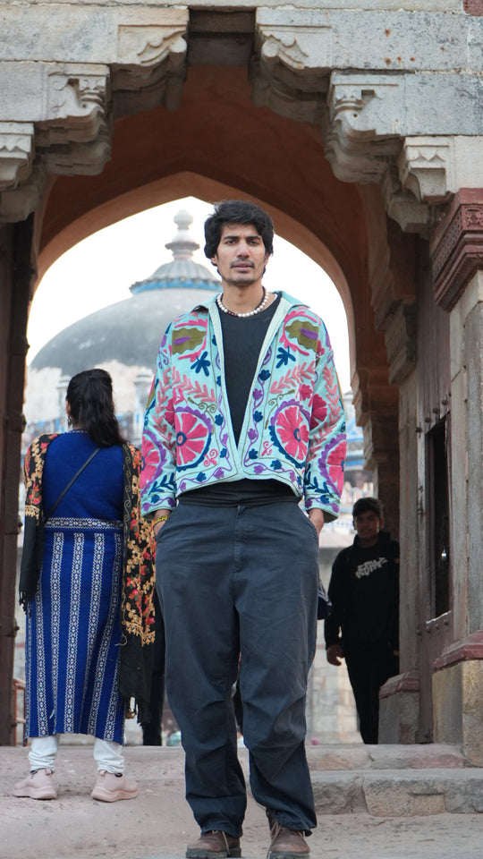 Suzani Embroidered Jackets - UNISEX