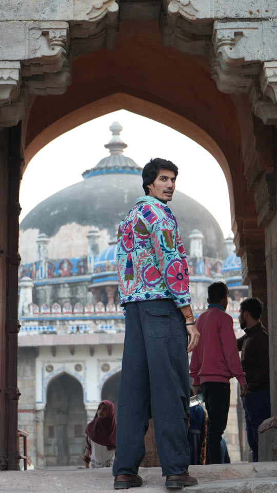 Suzani Embroidered Jackets - UNISEX