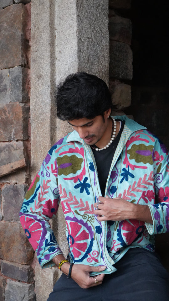 Suzani Embroidered Jackets - UNISEX