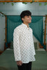 🌿 The Indigo Sprig Kurta – Nature-Inspired Sophistication