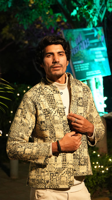 SARKARA Full-Sleeve Unisex Quilted Jacket