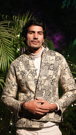 SARKARA Full-Sleeve Unisex Quilted Jacket