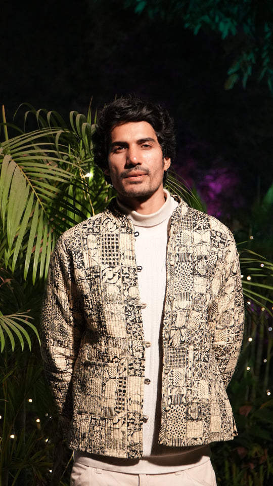 SARKARA Full-Sleeve Unisex Quilted Jacket