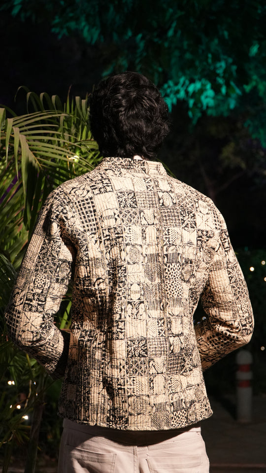 SARKARA Full-Sleeve Unisex Quilted Jacket