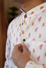 Gulaabi Gulmohar Kurta – Light, Playful & Breezy