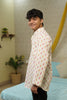Gulaabi Gulmohar Kurta – Light, Playful & Breezy