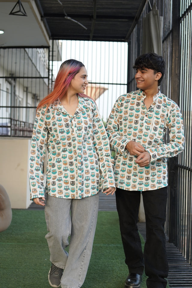 The Owl Tales Kurta – Quirky, Comfy & Full of Character