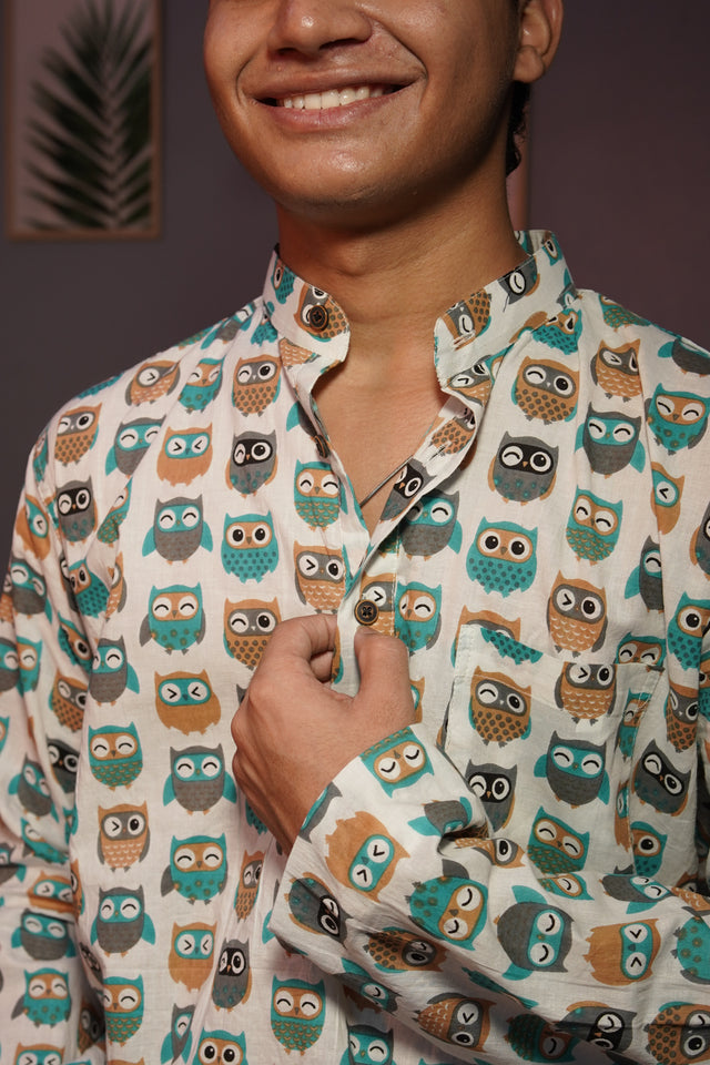 The Owl Tales Kurta – Quirky, Comfy & Full of Character
