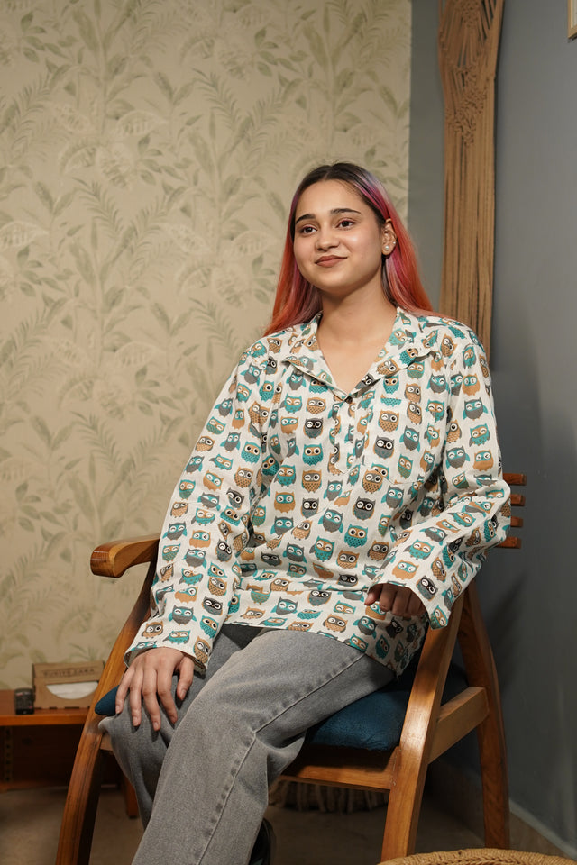 The Owl Tales Kurta – Quirky, Comfy & Full of Character